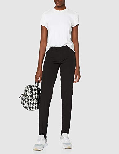 G-STAR RAW D-STAQ Mid Waist Skinny Ankle Chino Pantalones, Multicolor (Dk Black 6484), 28W / 32L para Mujer