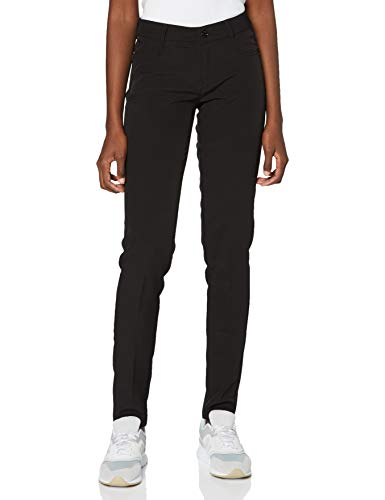 G-STAR RAW D-STAQ Mid Waist Skinny Ankle Chino Pantalones, Multicolor (Dk Black 6484), 28W / 32L para Mujer