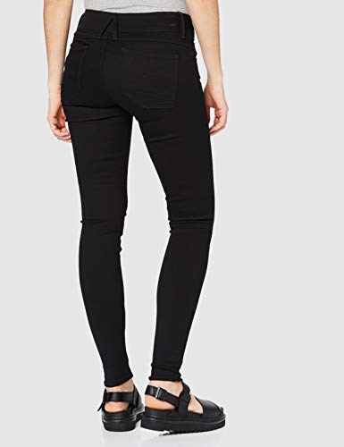 G-STAR RAW Lynn D-Mid Waist Super Skinny Vaqueros, Rinsed 9142-082, 23W / 28L para Mujer