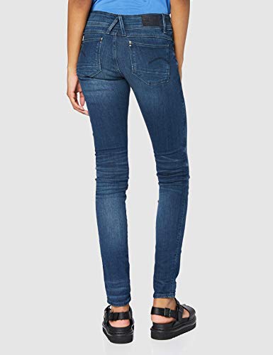 G-STAR RAW Lynn Mid Skinny Wmn Vaqueros, Gris (Medium Aged 6132), 25W / 34L para Mujer