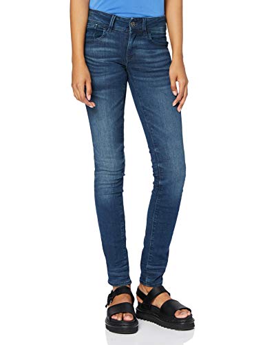 G-STAR RAW Lynn Mid Skinny Wmn Vaqueros, Gris (Medium Aged 6132), 25W / 34L para Mujer