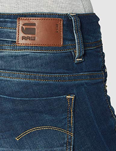 G-Star Raw Midge Mid Bootcut Vaqueros Corte de Bota, Azul (Dark Aged), 26W / 32L para Mujer