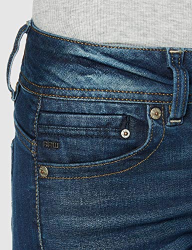 G-STAR RAW Midge Mid Bootcut Vaqueros Corte de Bota, Azul (Dark Aged), 32W / 28L para Mujer
