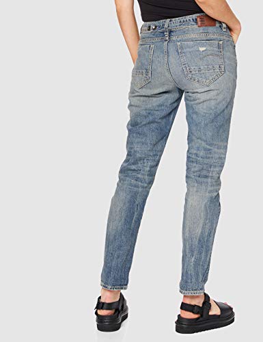 G-STAR RAW Midge Saddle Boyfriend Vaqueros, Azul (lt Aged Destroy 8586-1243), 24W / 30L para Mujer