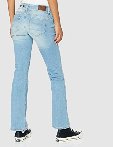 G-Star Raw Midge Saddle Mid Waist Bootcut Vaqueros Corte de Bota, Azul (Lt Aged), 27W / 32L para Mujer