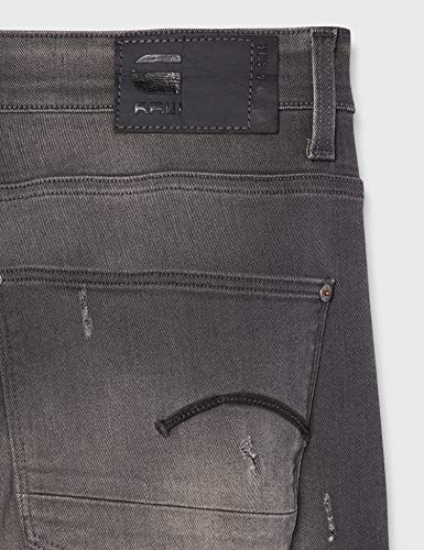 G-STAR RAW Revend Skinny Vaqueros, Light Aged Destroy 6132-1243, 27W / 30L para Hombre