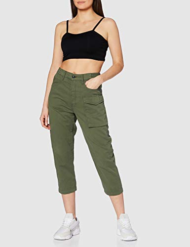 G-STAR RAW Tendric 3D Mid Waist Boyfriend Pantalones, Verde (lt Hunter 9497-8165), 26W / 32L para Mujer