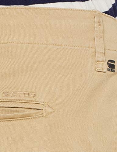 G-STAR RAW Vetar Slim Chino Pantalones, Beige (Sahara 5126-436), W31/L32 (Talla del Fabricante: 31W/ 32L) para Hombre