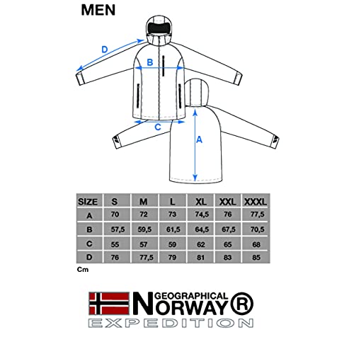 Geographical Norway TECHNO MEN - Chaqueta Softshell Impermeable Para Hombres - Capucha Hombre Transpirable Exteriores - Chaqueta De Invierno De Viento - Actividades Ideales Exteriores BLANCO S