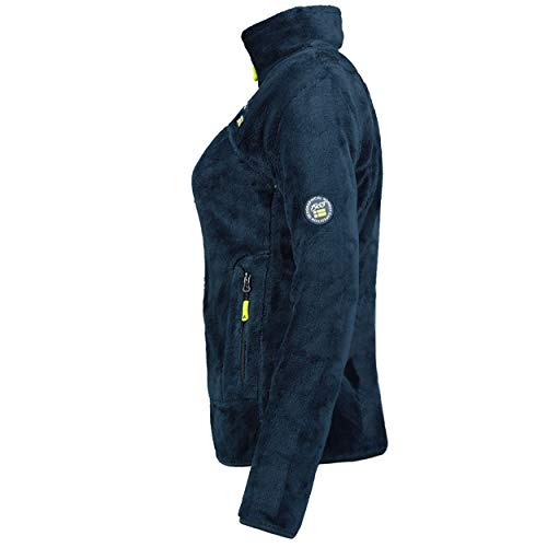 Geographical Norway Upaline - Chaqueta de Forro Polar, para Mujer (Azul Marino, m)