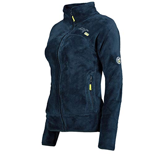 Geographical Norway Upaline - Chaqueta de Forro Polar, para Mujer (Azul Marino, m)