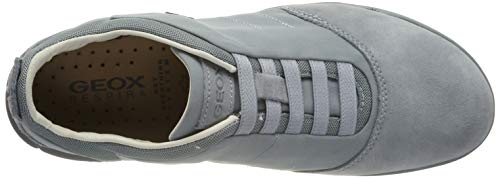 Geox U Nebula B, Zapatillas para Hombre, Gris (Lt Jeans C4051), 43 EU