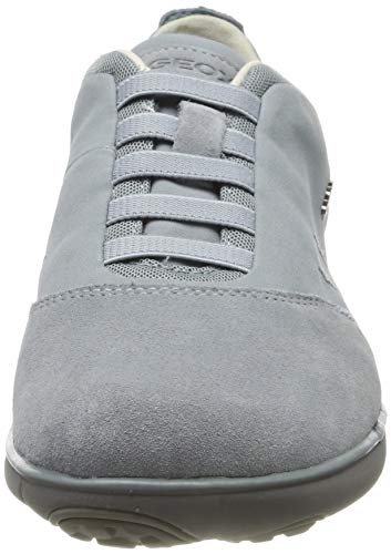 Geox U Nebula B, Zapatillas para Hombre, Gris (Lt Jeans C4051), 43 EU