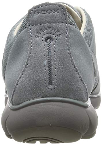 Geox U Nebula B, Zapatillas para Hombre, Gris (Lt Jeans C4051), 43 EU