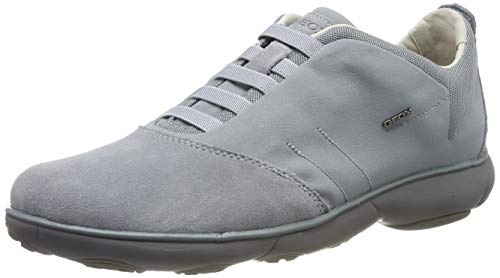 Geox U Nebula B, Zapatillas para Hombre, Gris (Lt Jeans C4051), 43 EU