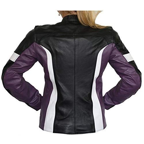 German Wear Chaqueta de piel, motera, para mujer