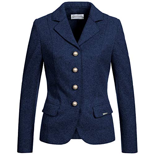 GIESSWEIN Ellen Chaqueta, Azul (Moonlight 590), 42 (Talla del Fabricante: 40) para Mujer