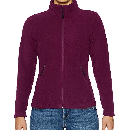 Gildan Hammer - Forro Polar Micro para Chica Mujer (3XL) (Granate)