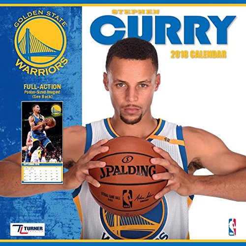 Golden State Warriors Stephen Curry 2018 Calendar