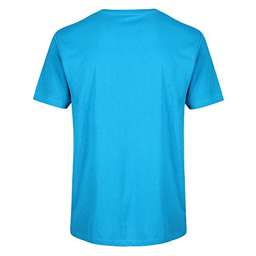 Gold's Gym Camiseta Deportiva Muscle Joe para Hombre, para Entrenamiento, Fitness, Gimnasio, Color Turquesa, Naranja, XL