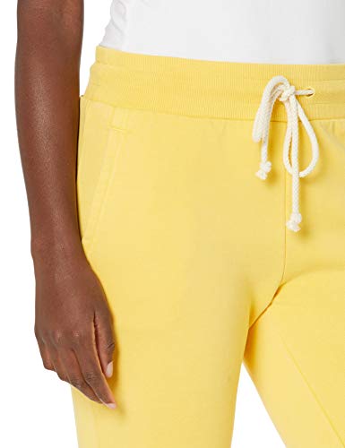 Goodthreads Heritage Fleece Basic Jogger Pant Pants, Lemon Yellow, 40-42