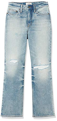 Goodthreads Vintage Jean Jeans, Worn Repair Wash, 28