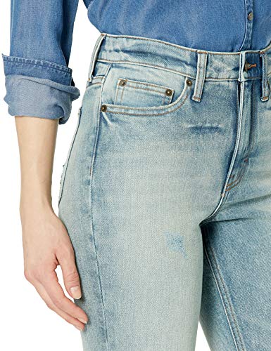 Goodthreads Vintage Jean Jeans, Worn Repair Wash, 28