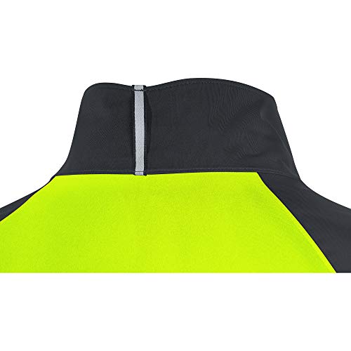 GORE WEAR C5 Chaqueta de ciclismo de hombre GORE-TEX, M, negro/amarillo neón