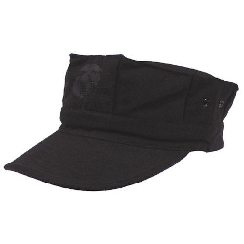 Gorra de estilo marine americano, hombre, color negro - negro, tamaño M
