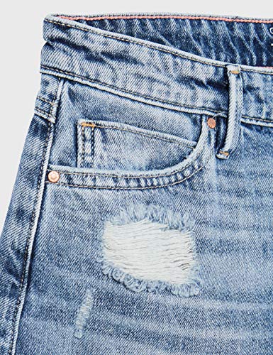 Guess Gemma Pantalones Cortos de Jean, Azul, 29 para Mujer