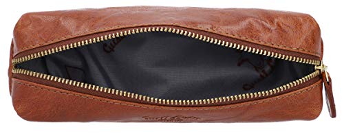 Gusti Cuero studio"Peter" Estuche Lápices Universidad Trabajo Oficina Papelería Lapicero Vintage Retro 2S1-20-2wp