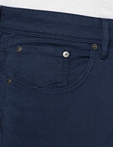 Hackett London GMT Dye Texture 5 Pckt Pantalones, Azul (5PF), 36W / 32L para Hombre