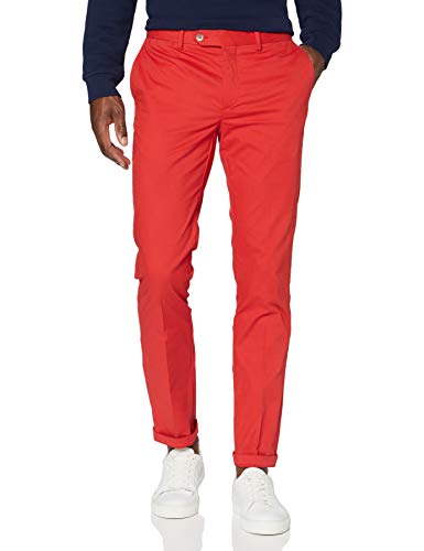 Hackett London Ultra LW Chino Pantalones, Rojo (2epred Apple 2ep), W39 (Talla del Fabricante: 29) para Hombre