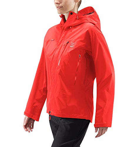 Haglöfs Astral Chaqueta, Mujer, Real Red, S
