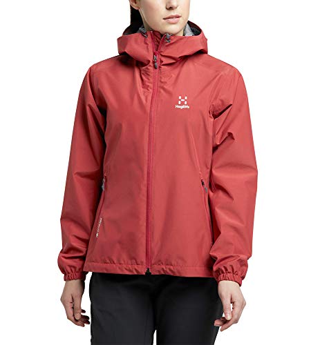 Haglöfs Betula GTX Chaqueta, Mujer, Brick Red , S
