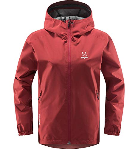 Haglöfs Betula GTX Chaqueta, Mujer, Brick Red , S
