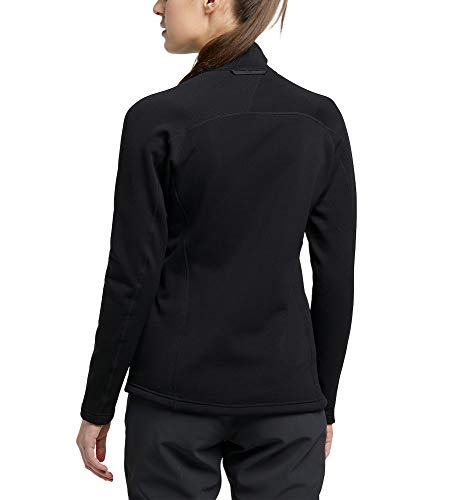 Haglöfs Bungy Forros Polares, Mujer, True Black, S