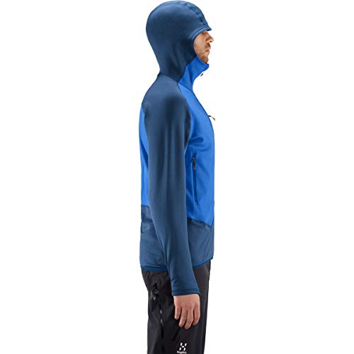 Haglöfs Spire Mid Forros Polares, Hombre, Tarn Blue/S