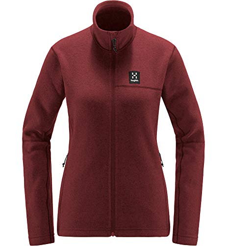 Haglöfs Swook Forros Polares, Mujer, Brick Red, L