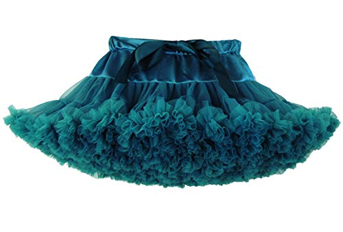 Happy Cherry - Vestido de Tul de Bautizo para Niña Falda Corta de Tutú Cómodo para Bautismo con Bowknot Volantes Enaguas de Capas para Ceremonia Partido Costume para Niñas de 8-10 Años - Caqui