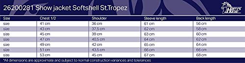 Harry's Horse Chaqueta de competición Softshell Tropez II 26200281 para mujer, talla M, color negro