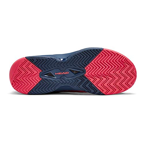 Head Revolt Pro 3.0, Zapatillas de Tenis Hombre, Red Dark Blue, 45 EU