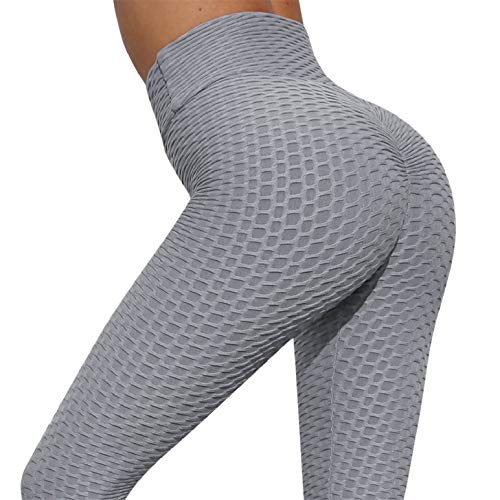 heekpek High Waisted Leggings Mujer Fitness Yoga Leggings Push Up Elásticos Legging Deporte Arrugado Gym Leggings Pantalón Deportivo de Mujer