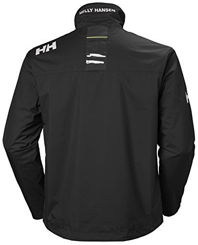 Helly Hansen Crew Midlayer Chaqueta deportiva impermeable, Hombre, Negro (Black 990), S