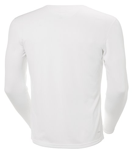 Helly Hansen HH Tech Crew Camiseta, Hombre, Blanco (Blanco 001), X-Large (Tamaño del Fabricante:XL)