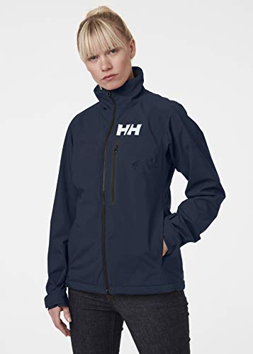 Helly Hansen HP Racing Midlayer Lifaloft Cuello Forro Polar Marina Deportes Navegación Chaqueta Impermeable, Mujer, Azul (Navy), M