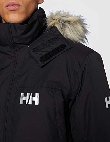 Helly Hansen Montes Parka Down Jacket, Hombre, Negro, M