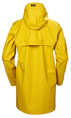 Helly Hansen Moss Outdoor Impermeable Chaqueta De Invierno, Mujer, Amarillo (Essential Yellow), M