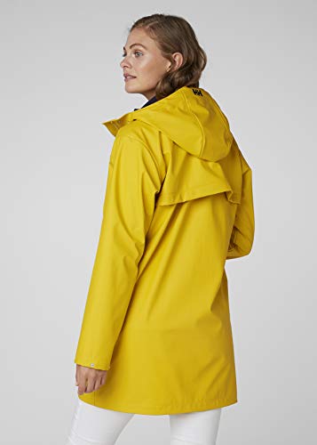Helly Hansen Moss Outdoor Impermeable Chaqueta De Invierno, Mujer, Amarillo (Essential Yellow), M