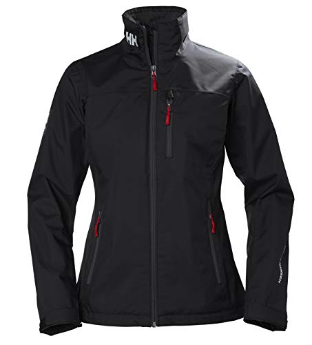 Helly Hansen W Crew Midlayer Jacket Chaqueta Impermeable, Mujer, Black, M